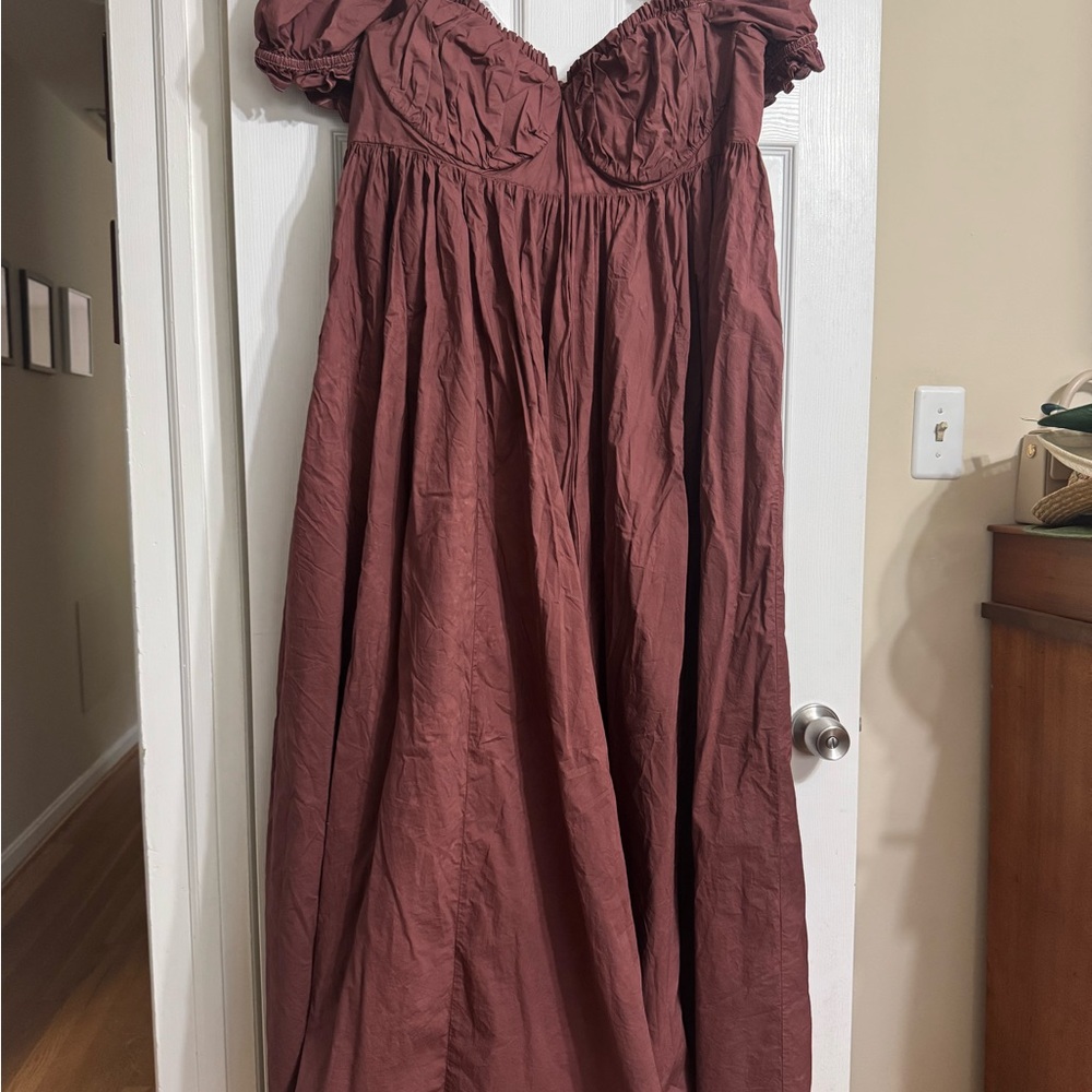 hand-dyed, Seashell Gown
